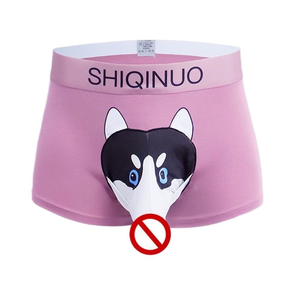 Boxer Shorts Modal - Мужские трусы-боксеры с 3D-принтом и милым