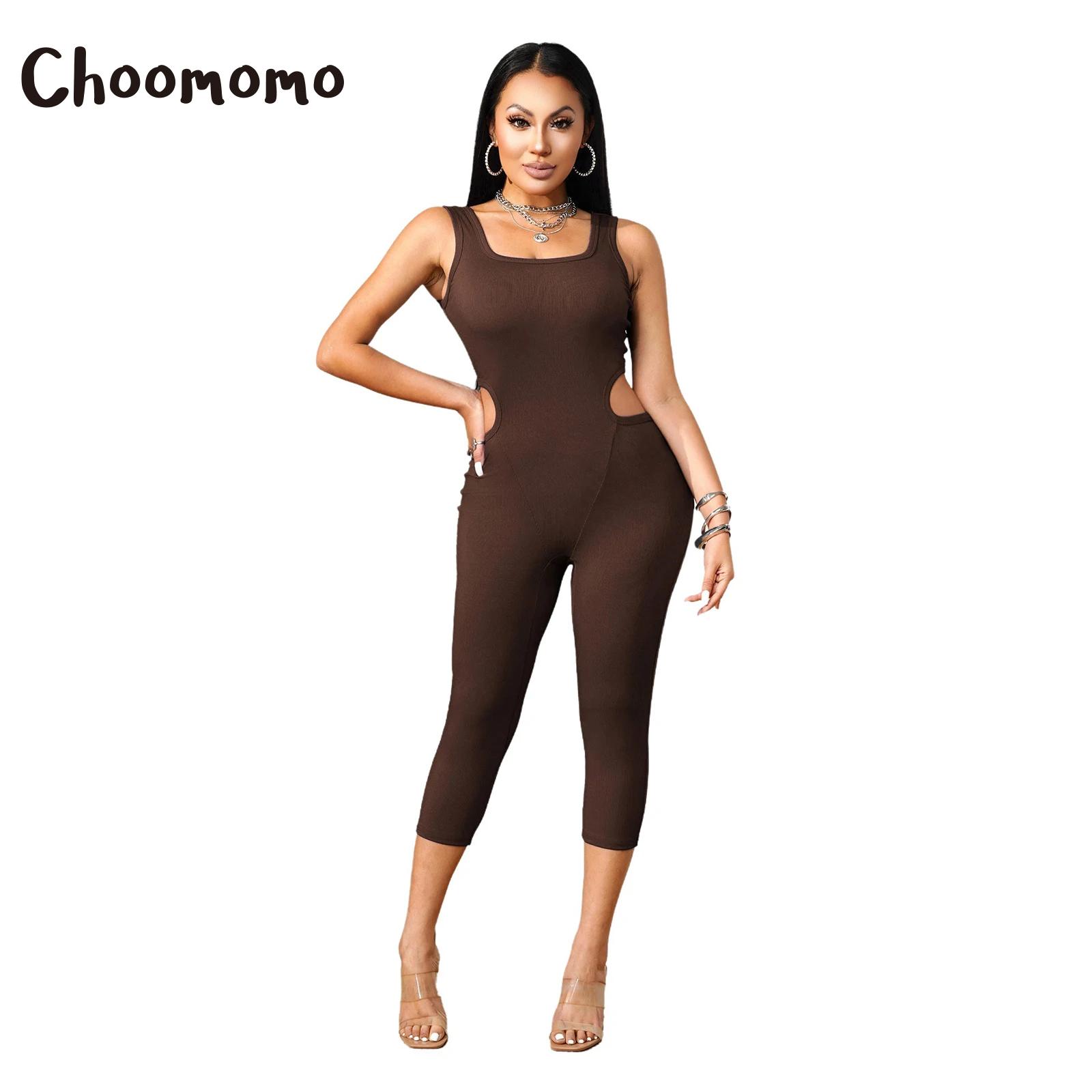 Tank Top Ribbed - Женский спортивный комбинезон без рукавов с