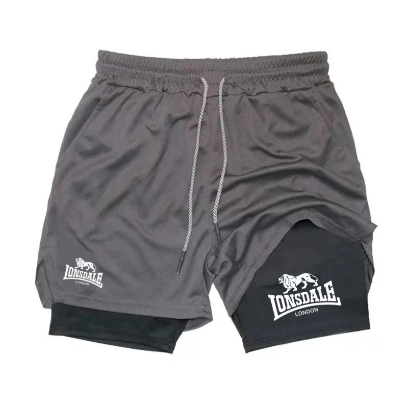 Compression Shorts Athletes - Мужские спортивные шорты 2-в-1 для бега