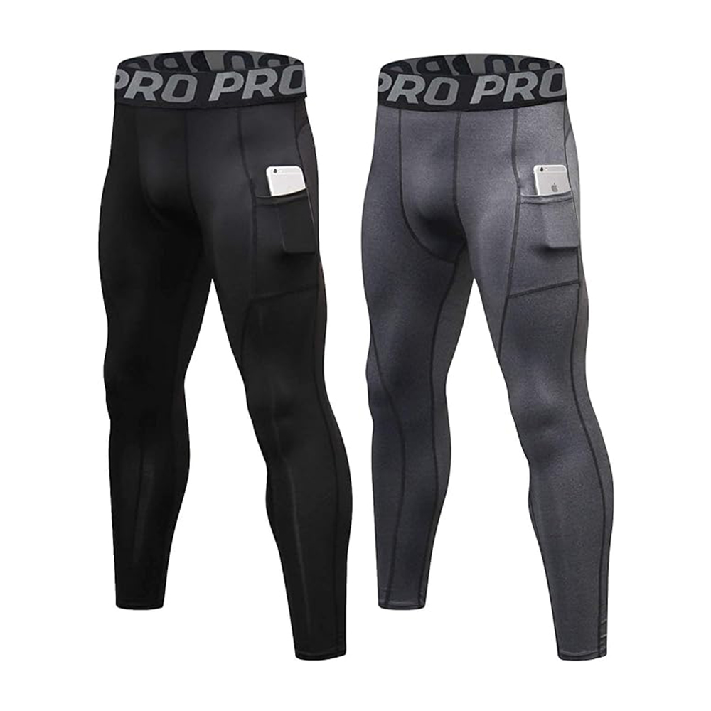 Compression Long Pant - Мужские компрессионные брюки, длинные кальсоны для
