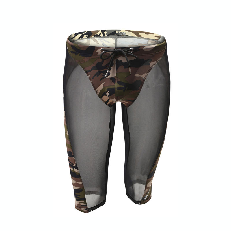 Mesh Sport Boxer - Боксеры мужские сетчатые, камуфляжное нижнее белье,