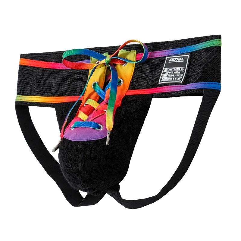 Jockstrap Athletic - Мужские трусы с открытым передом, спортивные