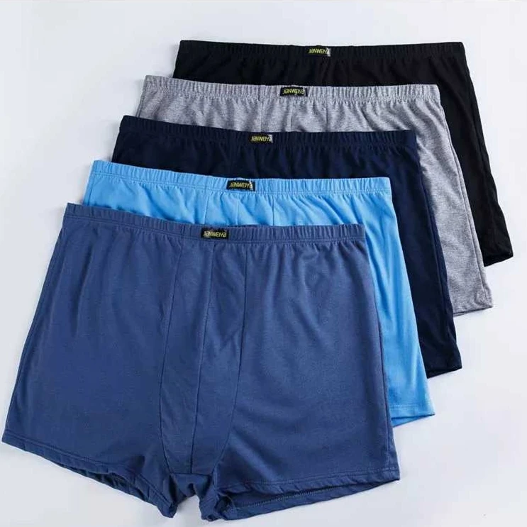 Boxer Brief Pack Cotton - Хлопковые мужские трусы, мужские боксеры, свободные