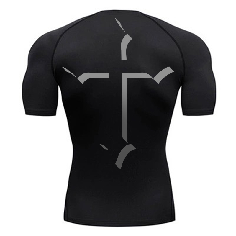 Base Layer Top - Компрессионная рубашка с крестообразным принтом для