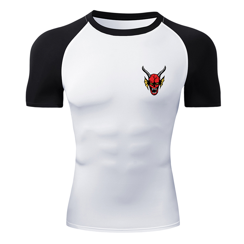 Base Layer Top - Мужская компрессионная футболка с графическим принтом,