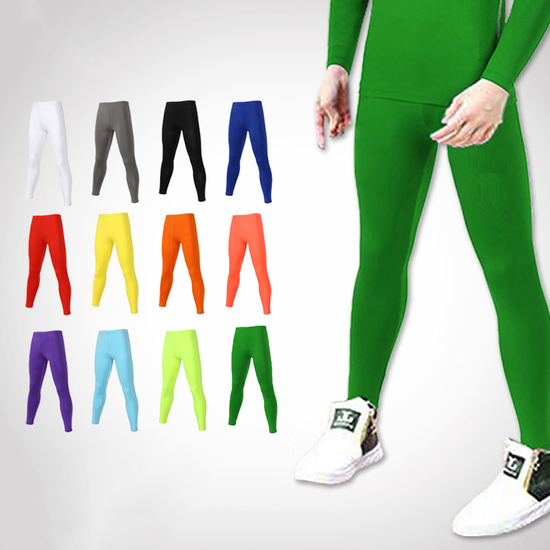 Compression Long Pant - Детские колготки для бега, спортивные штаны