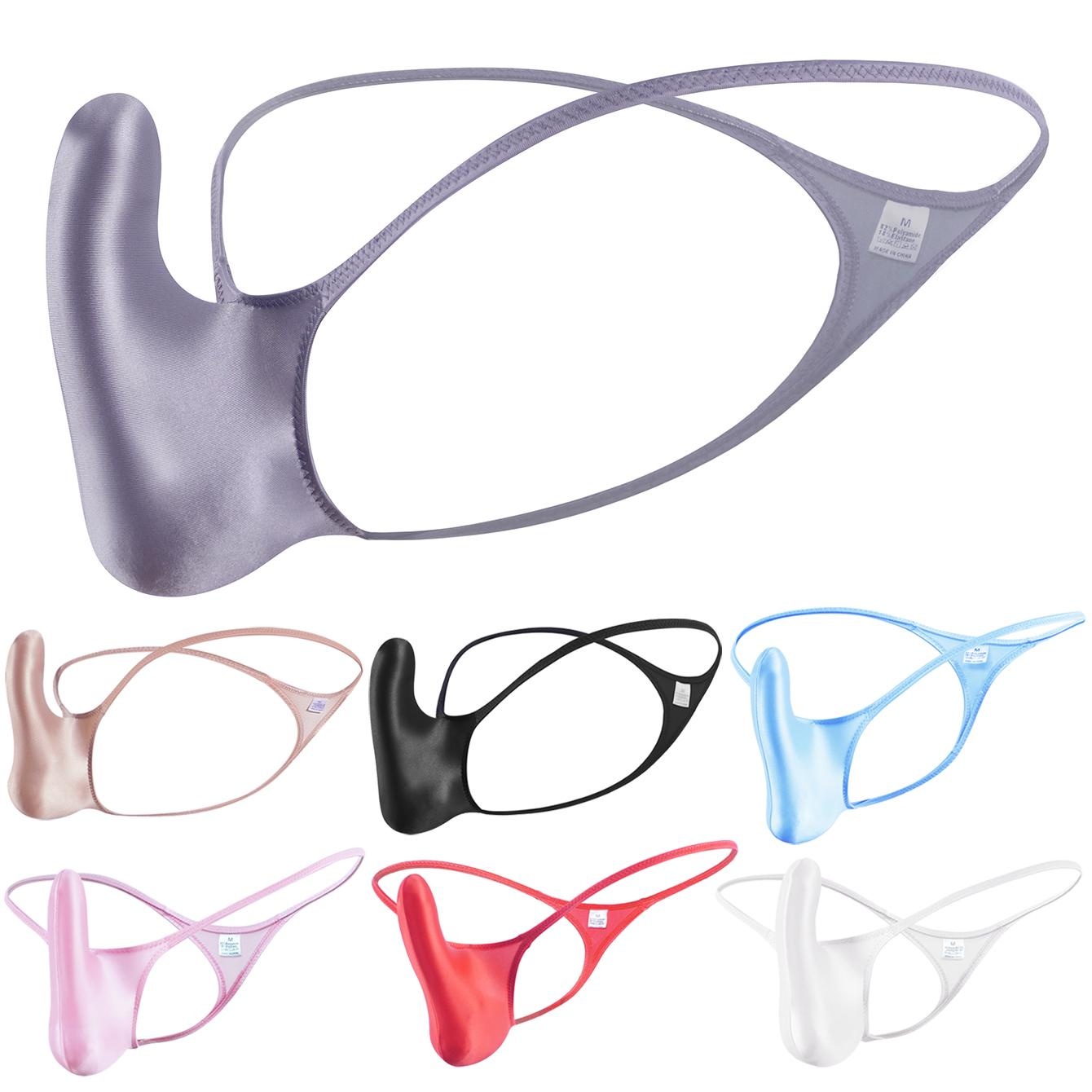Jockstrap Athletic - YAULAANG сексуальное мужское глянцевое нижнее белье