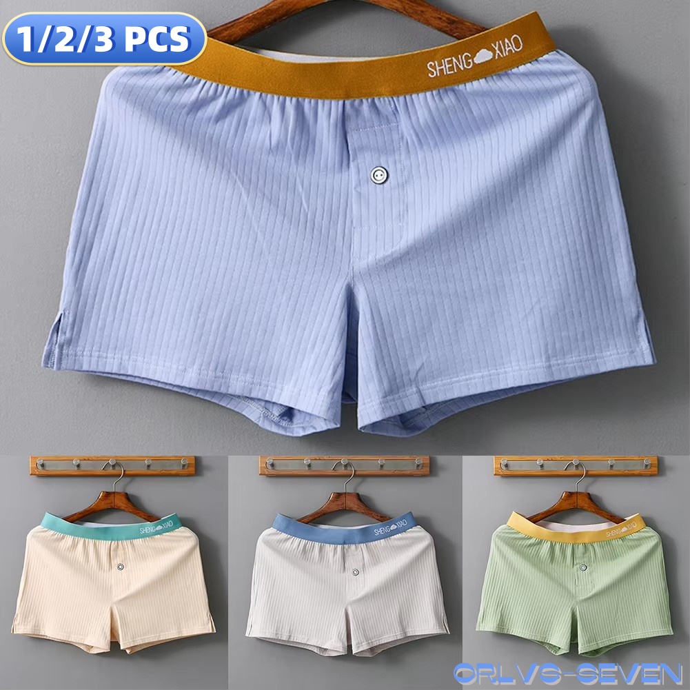 Boxer Shorts Modal - 1/2/3 шт., мужские хлопковые трусы-боксеры