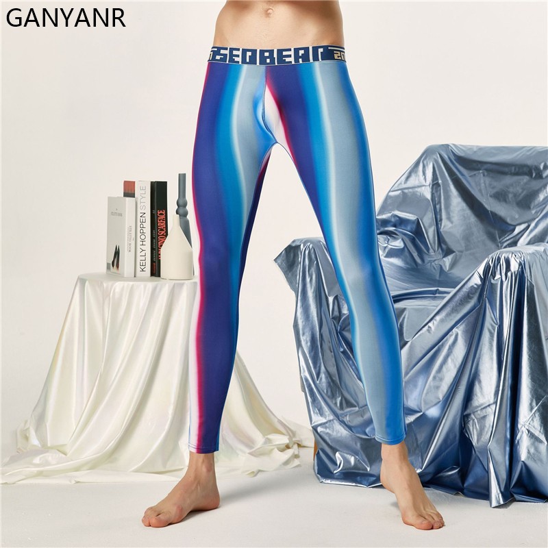 Compression Long Pant - GANYANR колготки для бега, мужские компрессионные