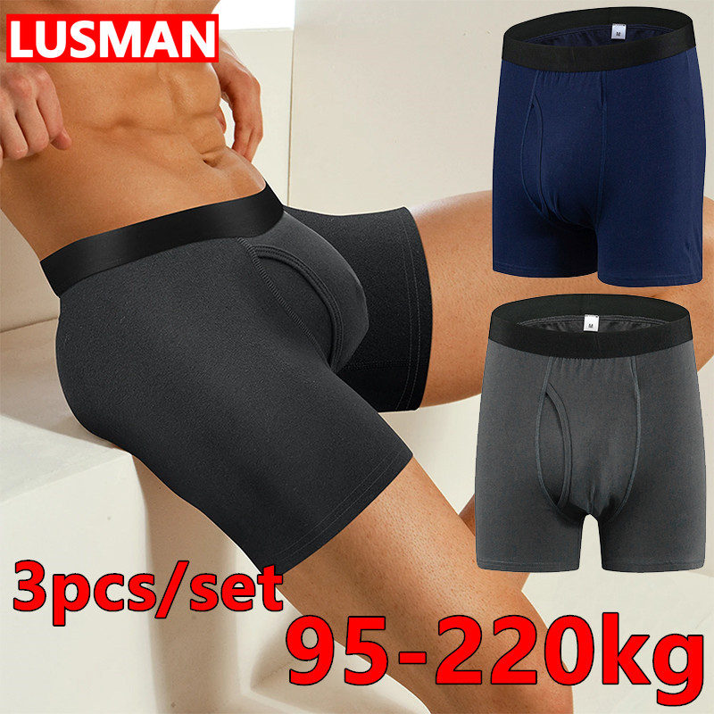 Boxer Brief Pack Cotton - 3 шт., мужское хлопковое нижнее белье,