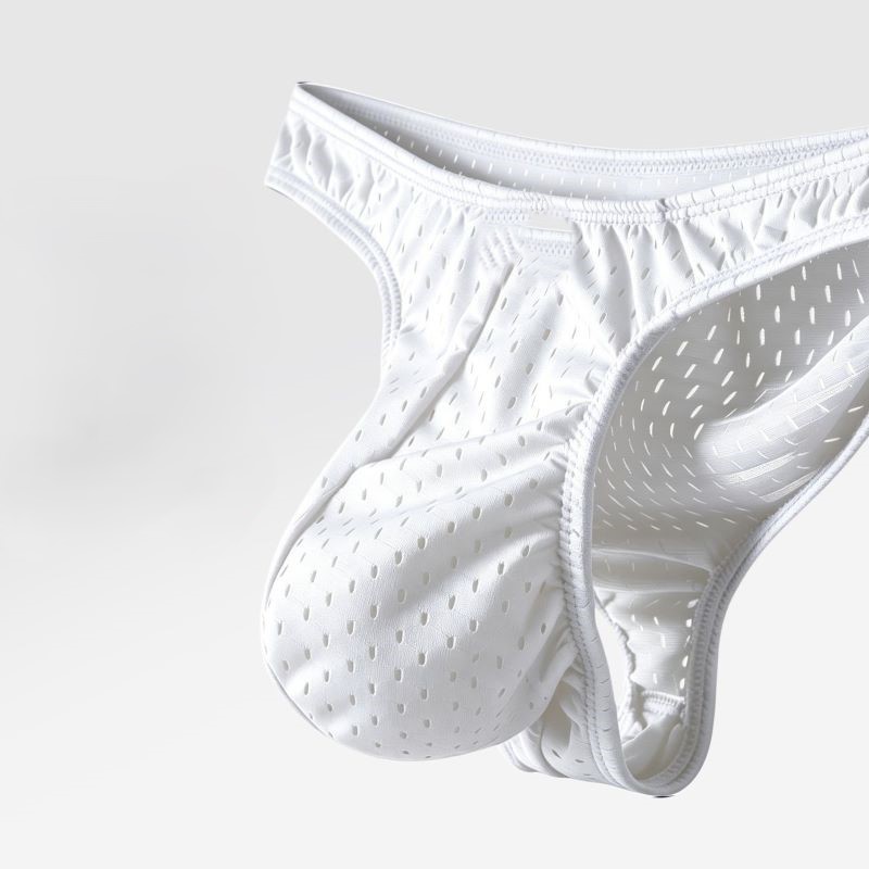 Mesh Sport Boxer - Мужские трусы-стринги из сетчатого ледяного шелка: