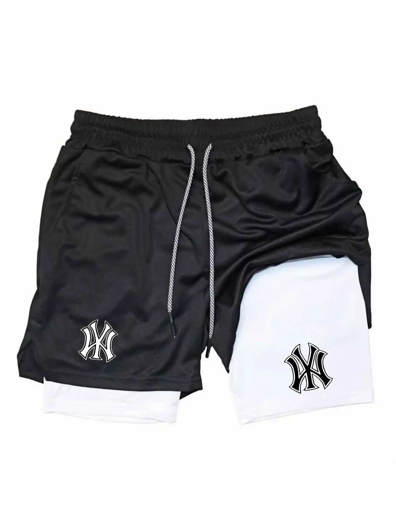 Compression Shorts Athletes - Мужские спортивные шорты 2 в 1