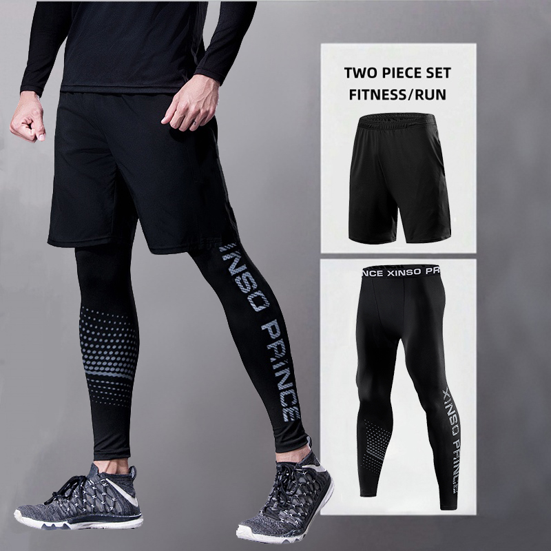 Compression Long Pant - Мужские спортивные брюки для бега, тренировочные