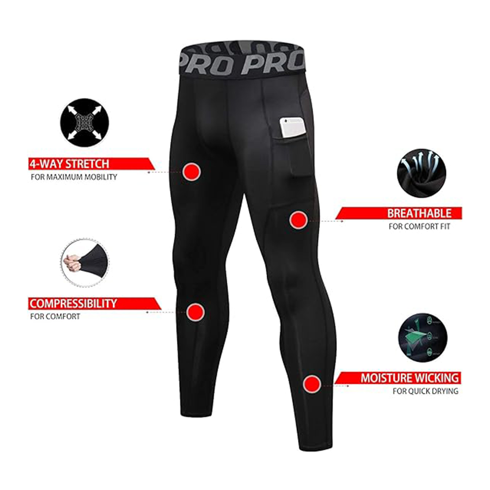 Мужские компрессионные брюки,  – обзор и цена Compression Long Pant
