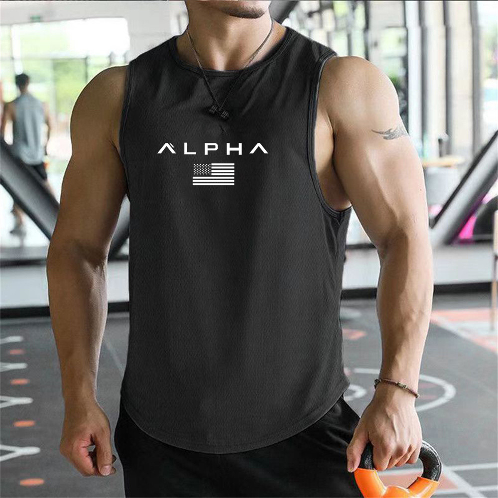 Мужская спортивная майка Alpha – обзор и цена Undershirt Crew Neck