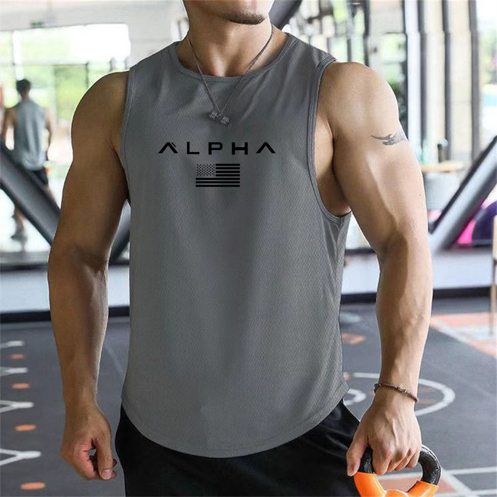 Мужская спортивная майка Alpha – обзор и цена Undershirt Crew Neck