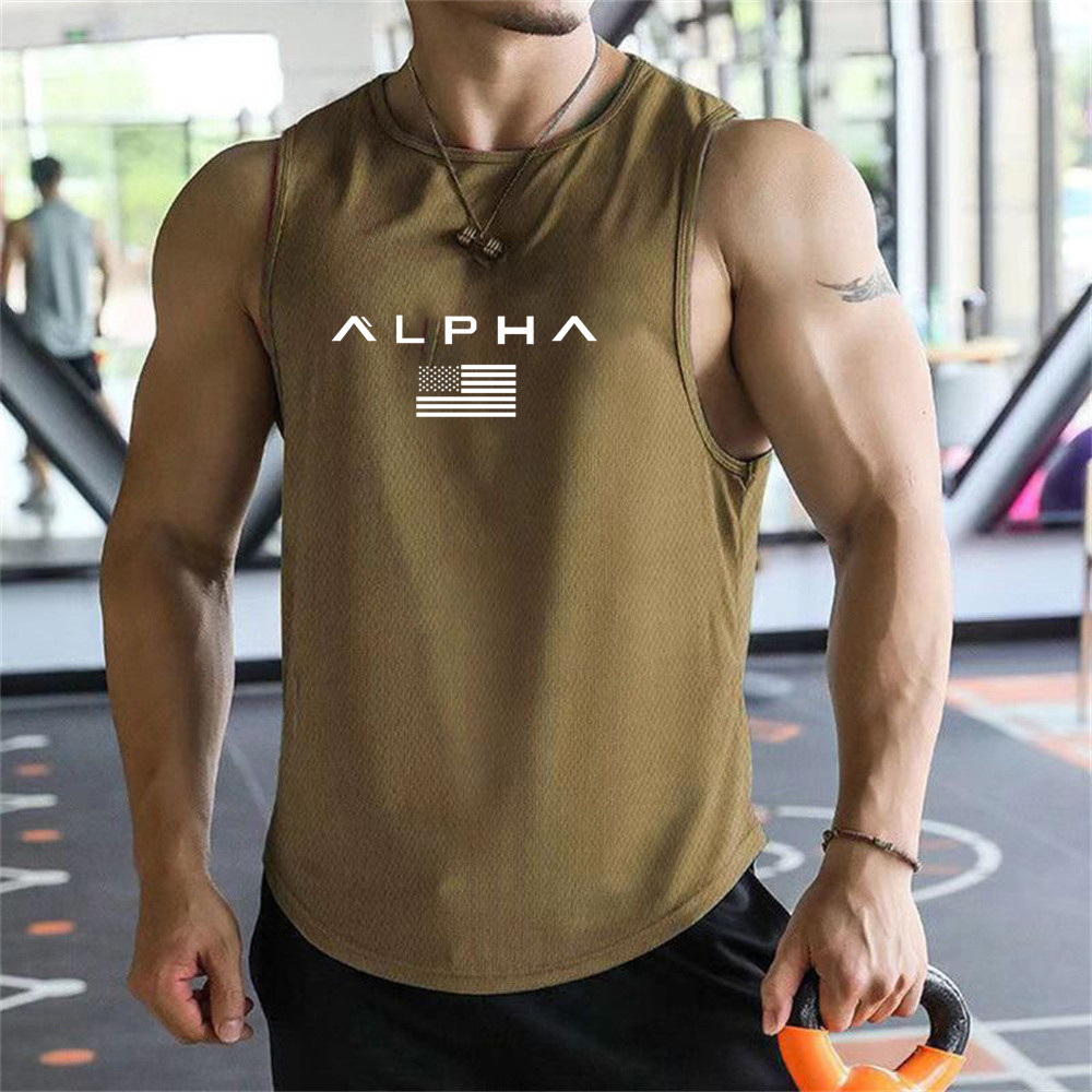 Мужская спортивная майка Alpha – обзор и цена Undershirt Crew Neck