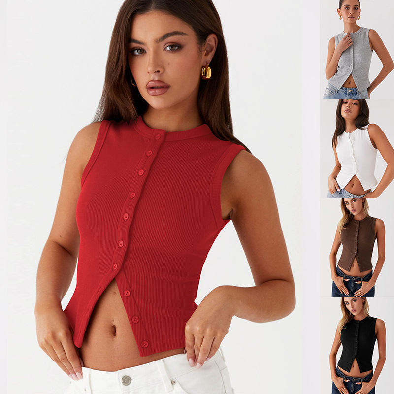 Укороченный топ-майка в рубчик – обзор и цена Tank Top Ribbed