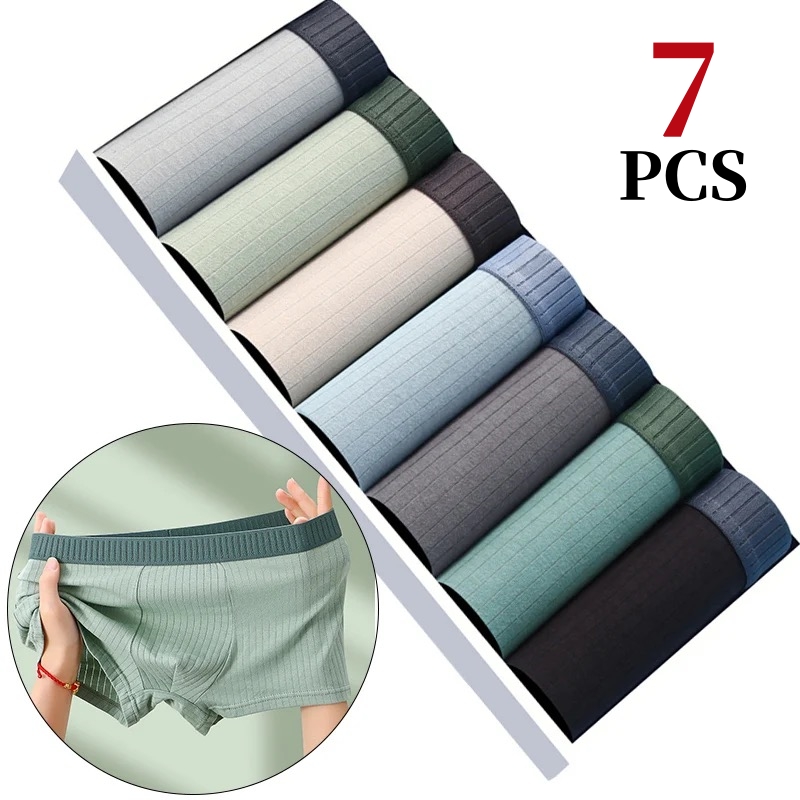 7 шт./лот, мужское хлопковое н – обзор и цена Multi Pack Underwear