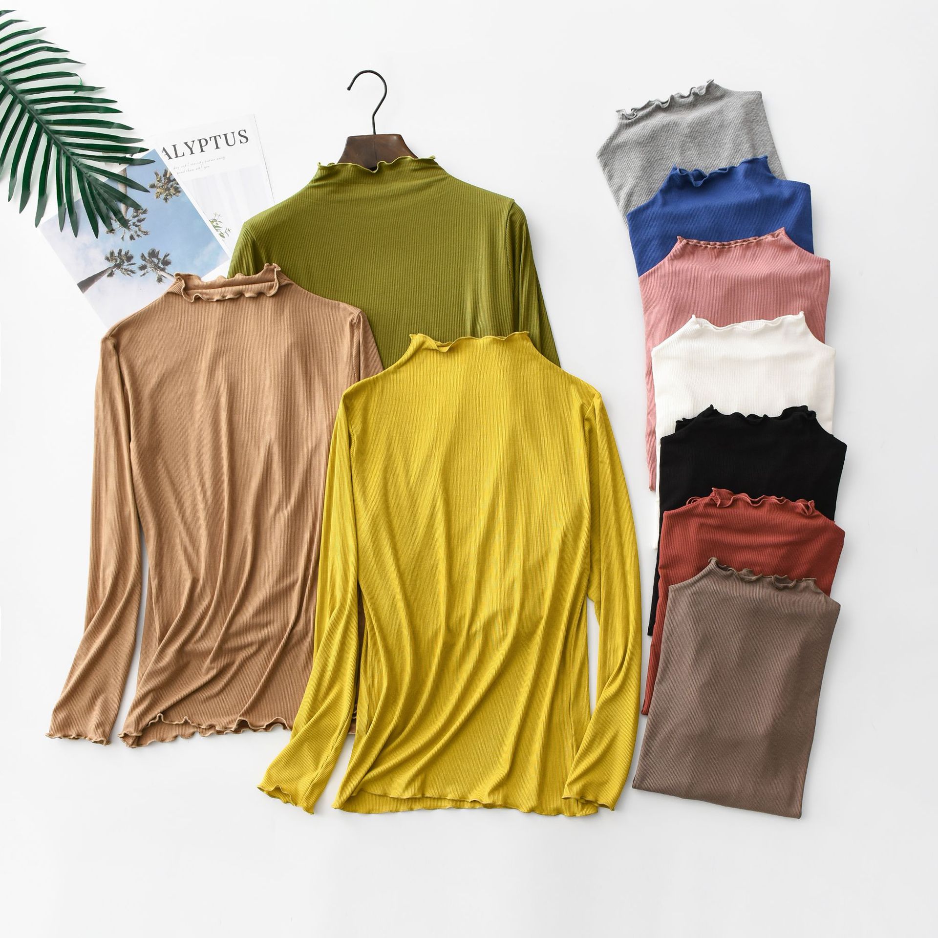 Футболка женская с длинным рук – обзор и цена Undershirt Crew Neck