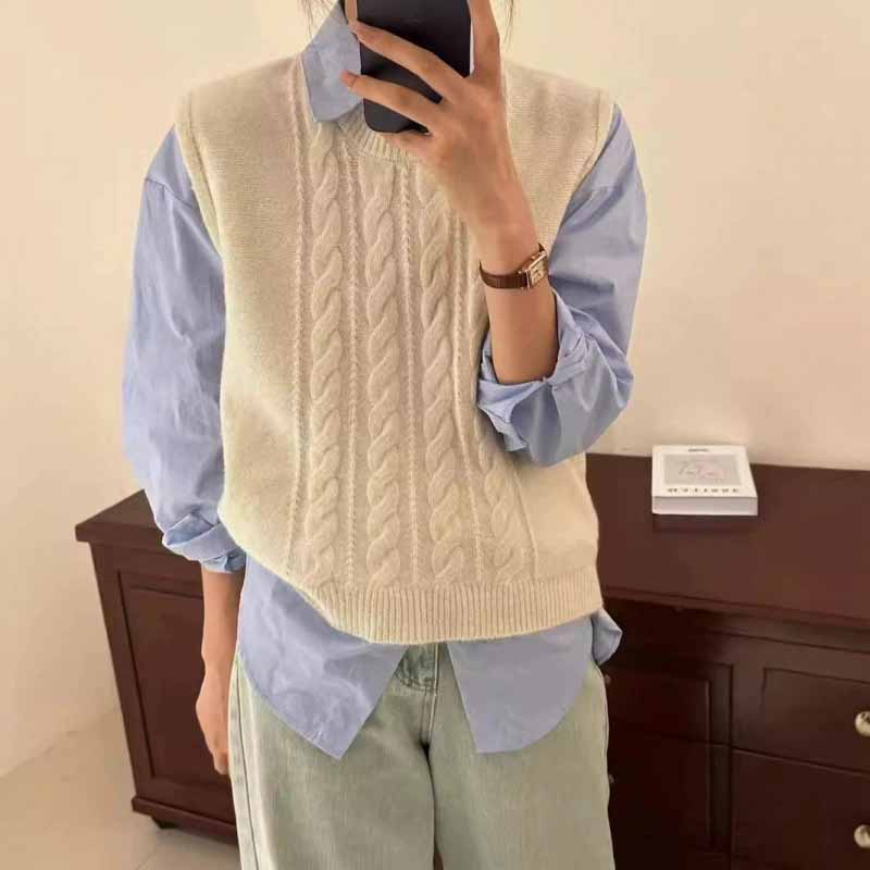 Новинка 2025 года, вязаный жил – обзор и цена Sleeveless Undershirt
