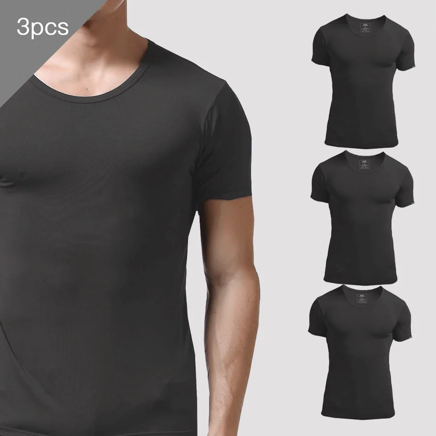 Мужская летняя футболка с коро – обзор и цена Undershirt Crew Neck