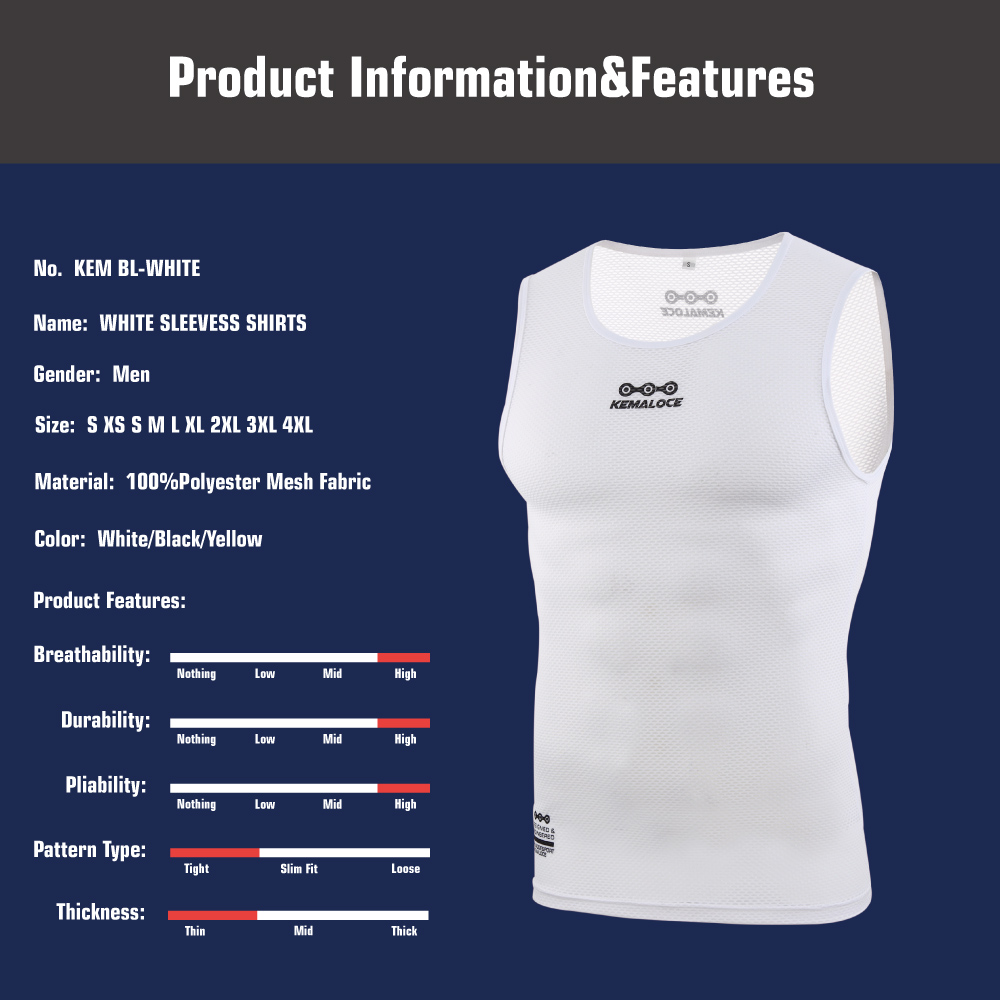 Велосипедный базовый слой от K – обзор и цена Sleeveless Undershirt
