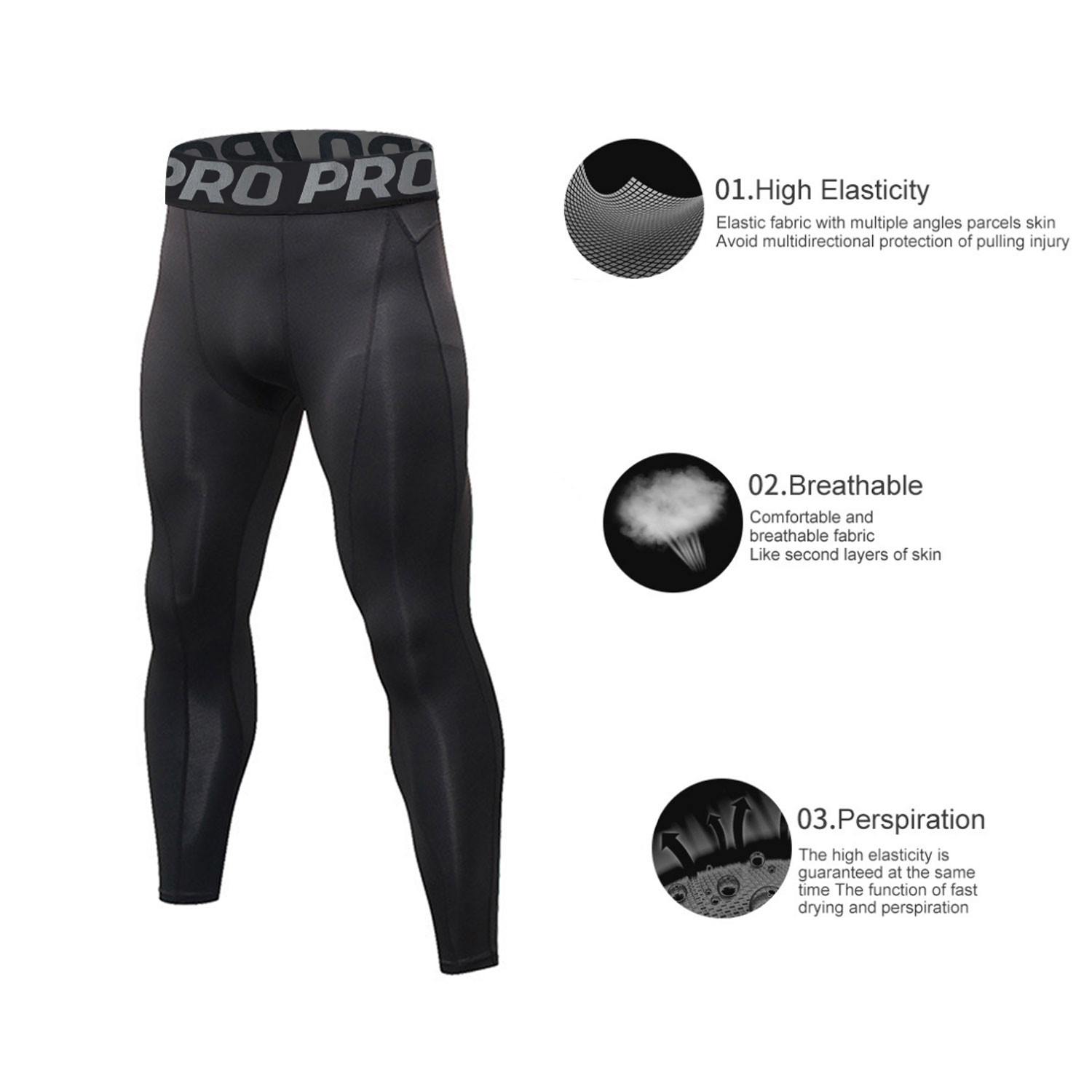 Мужской тренировочный компресс – обзор и цена Compression Long Pant