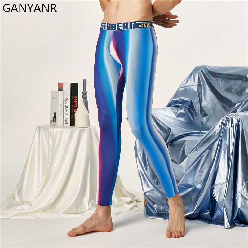 GANYANR колготки для бега, муж – обзор и цена Compression Long Pant