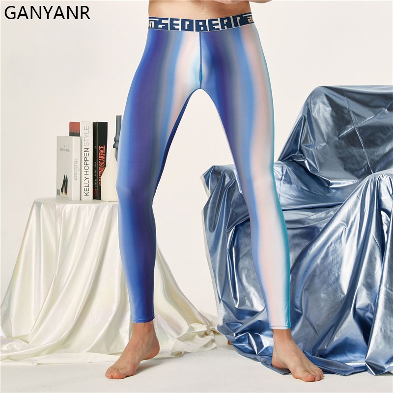 GANYANR колготки для бега, муж – обзор и цена Compression Long Pant