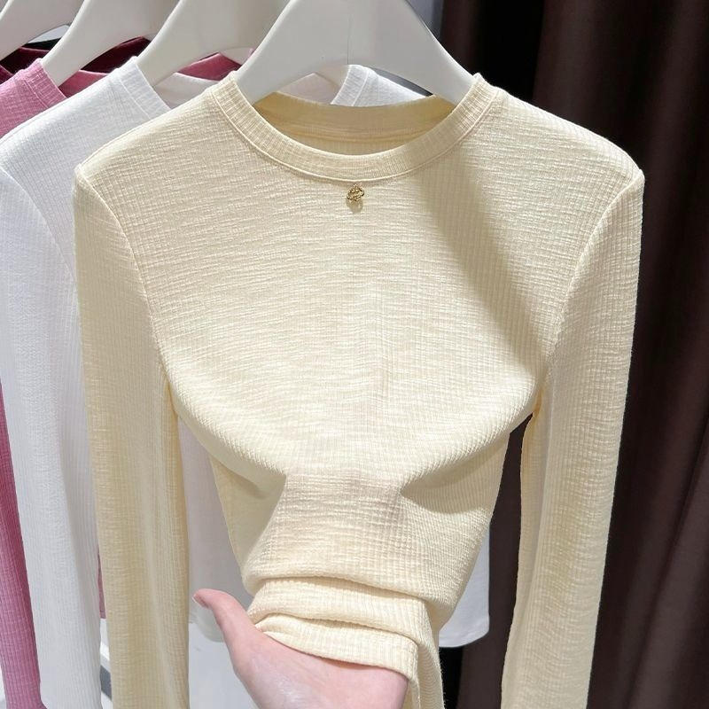 Женская хлопковая футболка с д – обзор и цена Undershirt Crew Neck