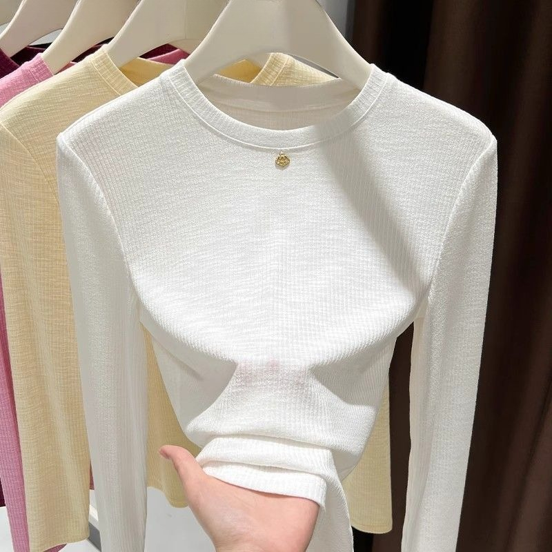 Женская хлопковая футболка с д – обзор и цена Undershirt Crew Neck