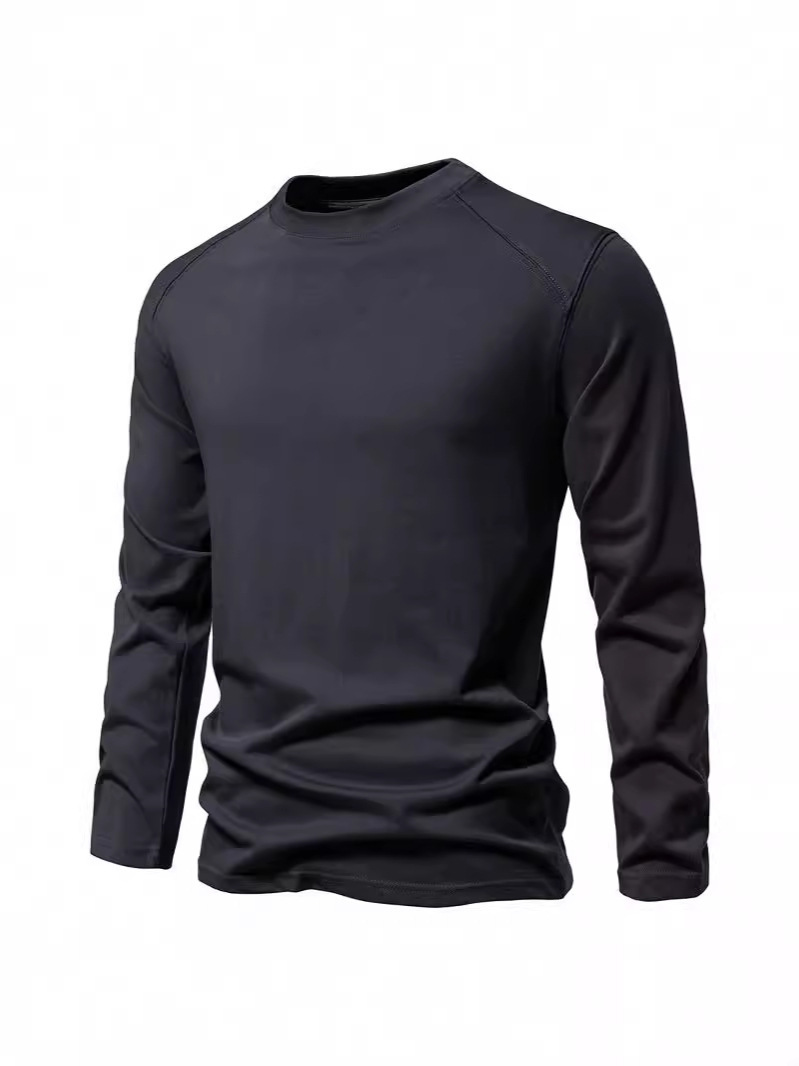 Мужская футболка с длинным рук – обзор и цена Undershirt Crew Neck