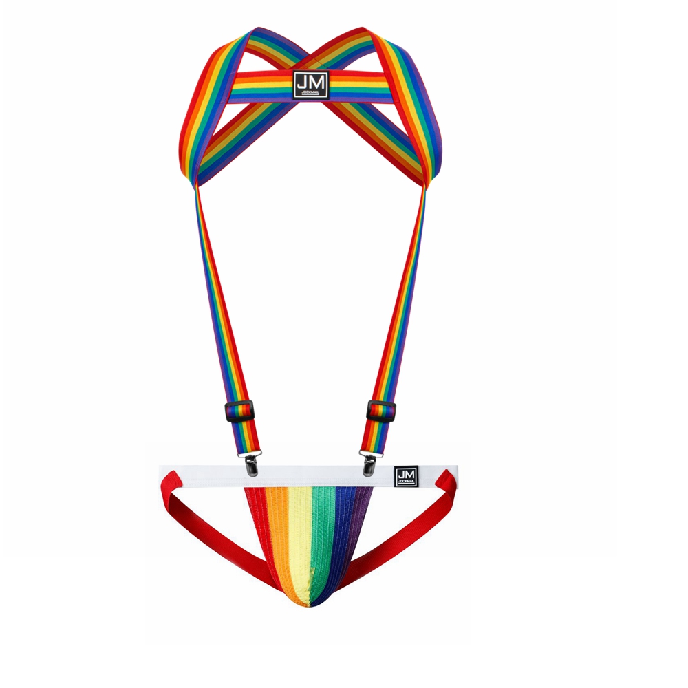 Радужный ремень для тела, регу – обзор и цена Jockstrap Athletic